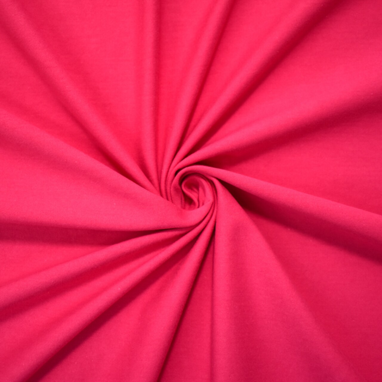 Hot Pink Cotton Stretch Spandex Solid Jersey Knit Fabric By the Yard